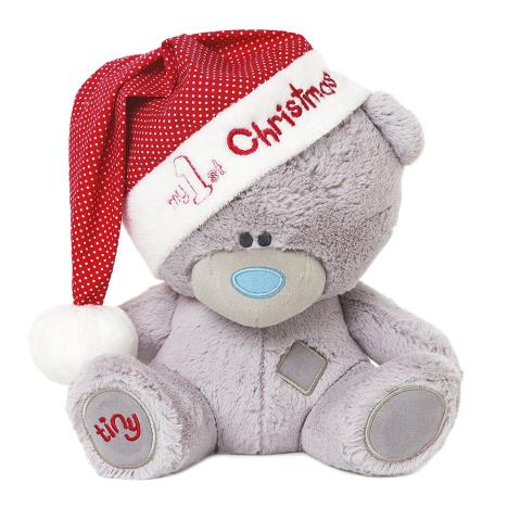9" My 1st Christmas Tiny Tatty Teddy in Santa Hat £9.00